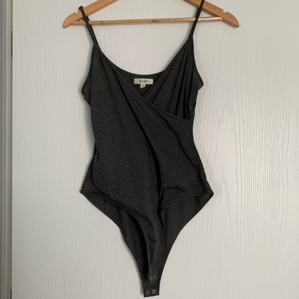 Wrap front bodysuit